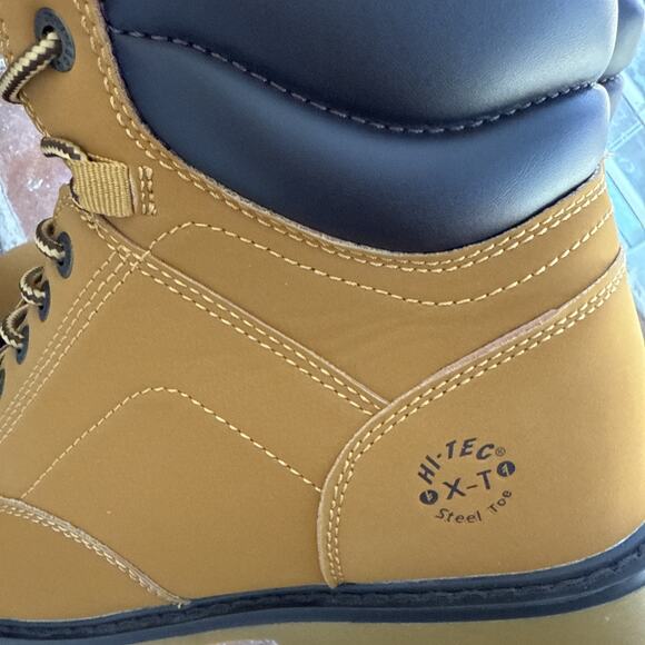 HI-TEC X-T Work Boots Men's 13 Steel Toe Cap Protection Waterproof Shoes NEW - Picture 11 of 11